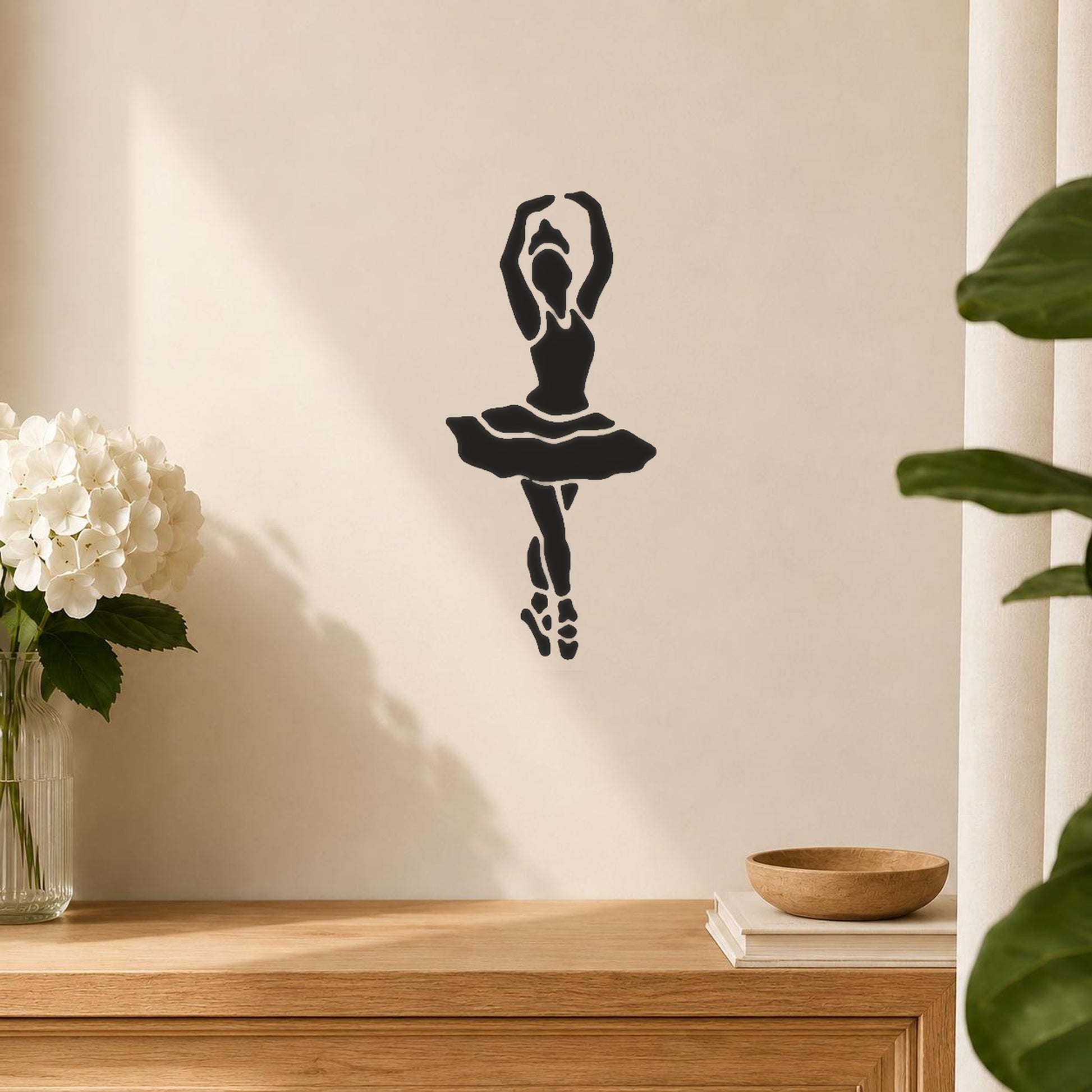 Ballet Dancer In Tutu Arms Raised stencil photo 5