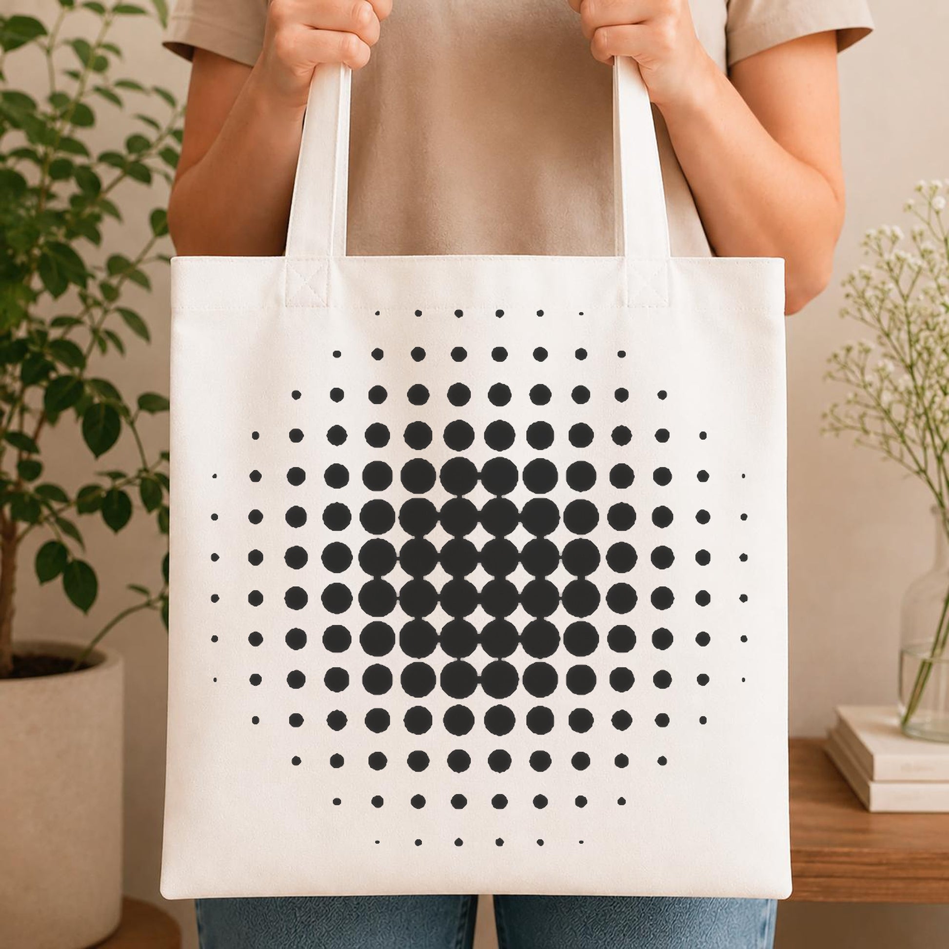 Concentric Circles Arranged In Grid With stencil photo 4