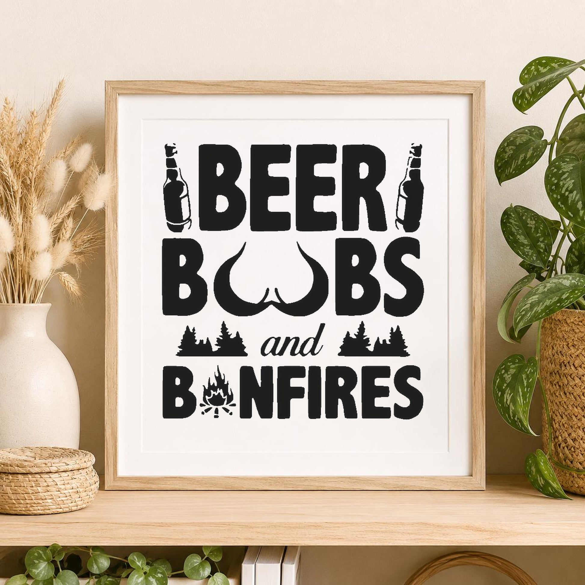 Displaying Beer Bobs And Bonfires Of stencil photo 2