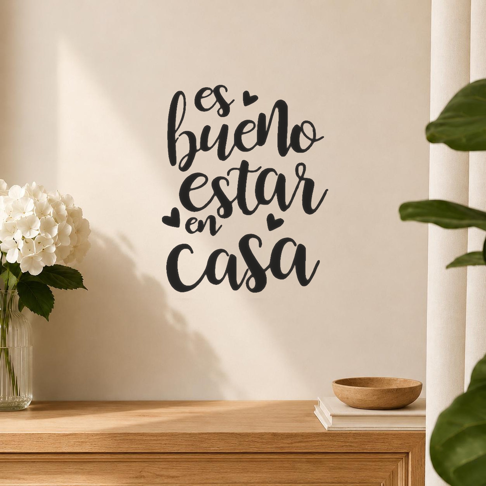 Features The Words Es Bueno Estar stencil photo 5