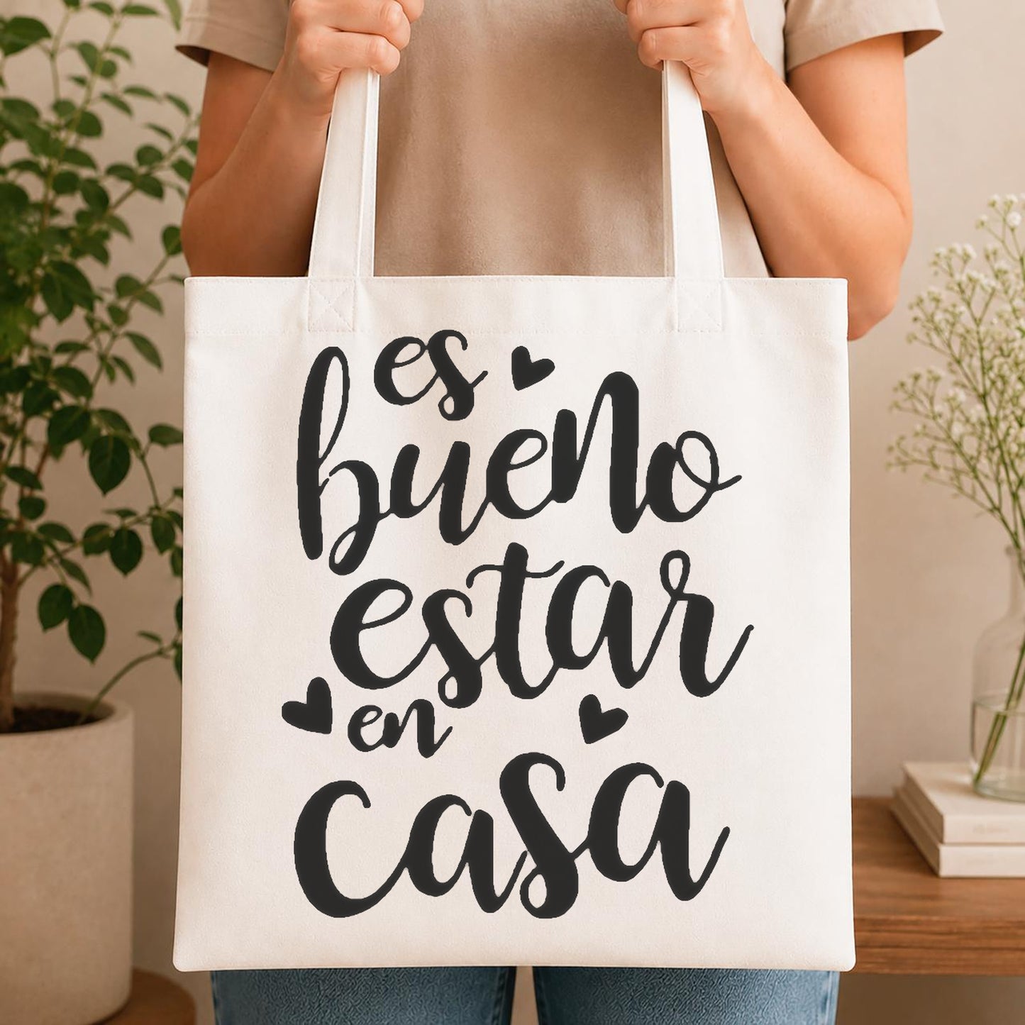 Features The Words Es Bueno Estar stencil photo 4