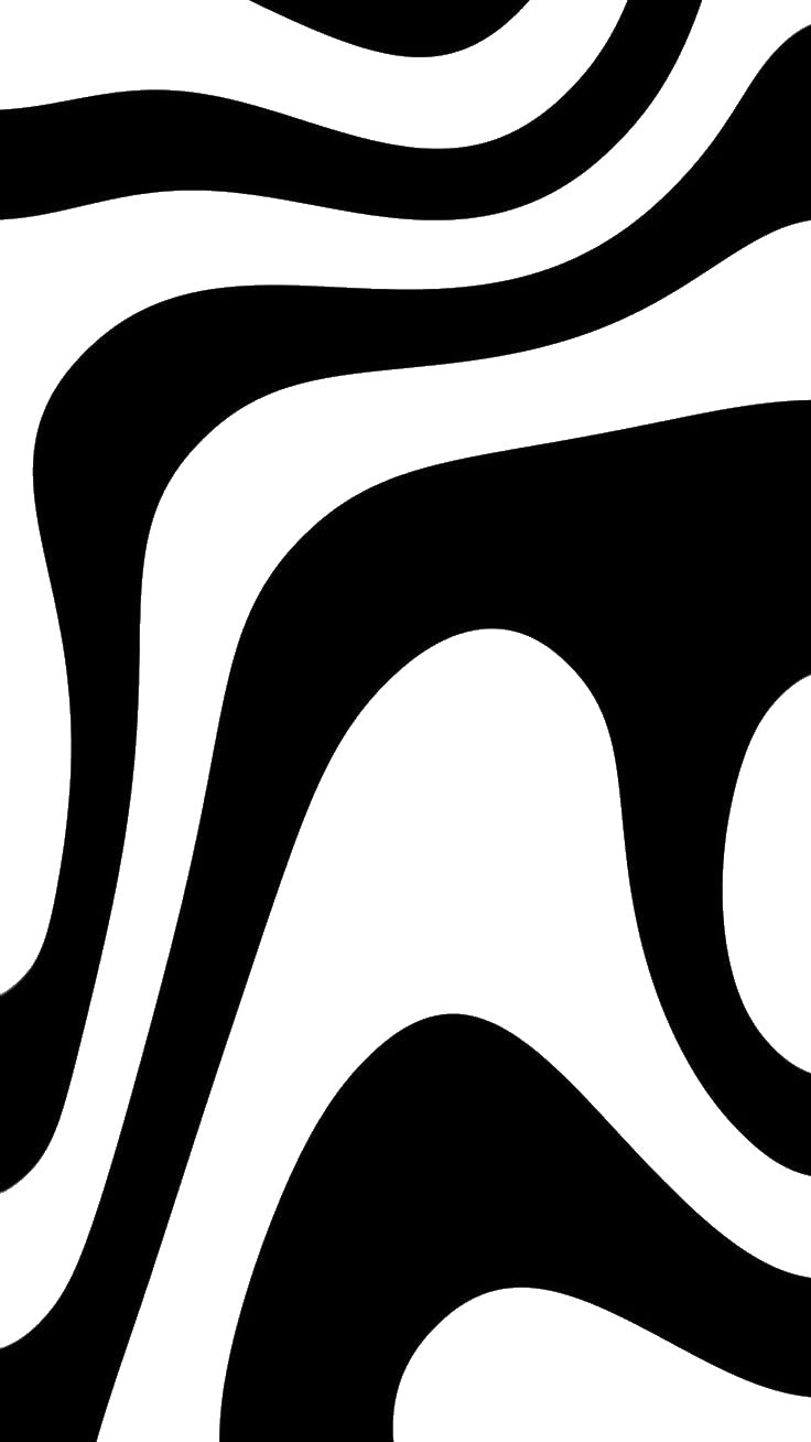 Curved Shapes Flowing Across Surface Forming stencil photo 7