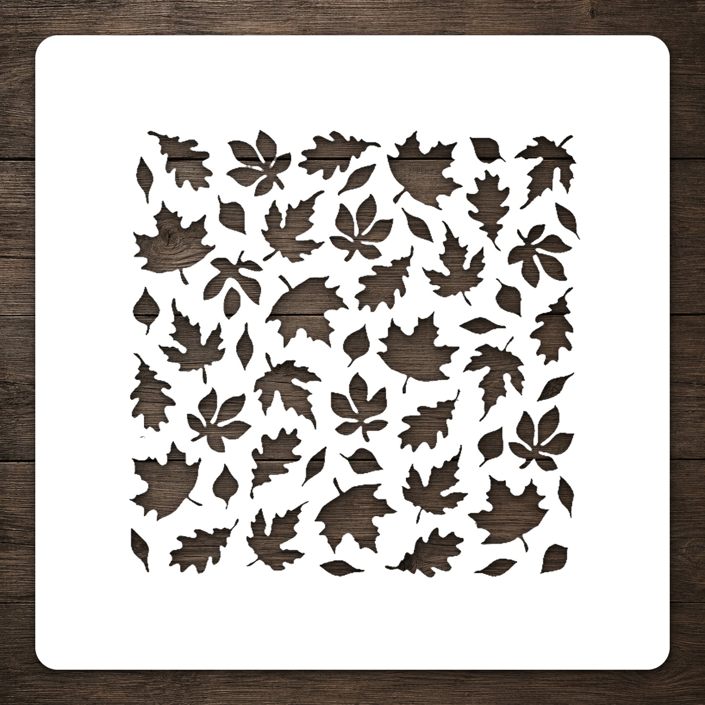 Various Types of Maple Leaves Stencil for Art, Home Decor, and DIY Crafts Template