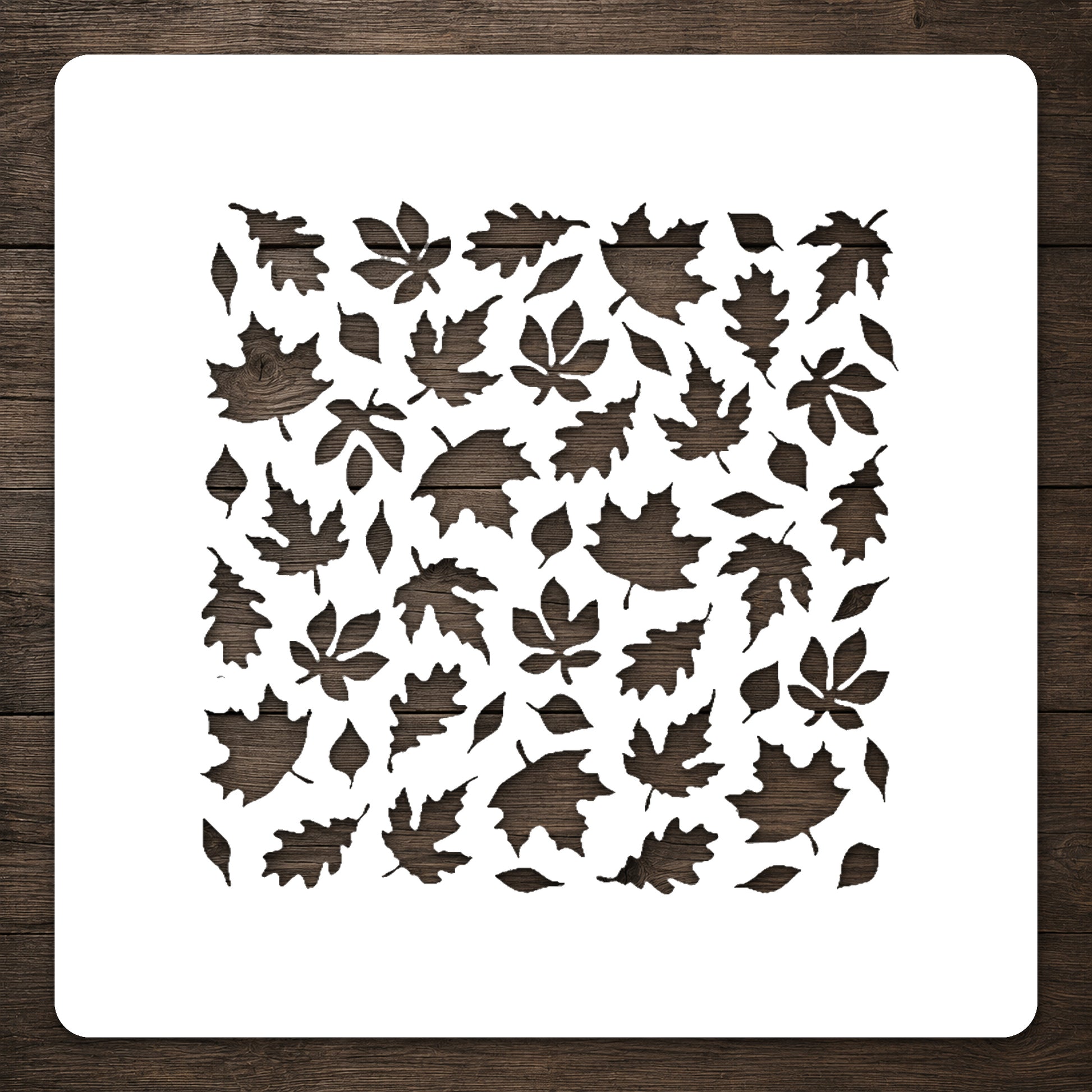 Various Types of Maple Leaves Stencil for Art, Home Decor, and DIY Crafts Template