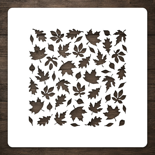 Various Types of Maple Leaves Stencil for Art, Home Decor, and DIY Crafts Template