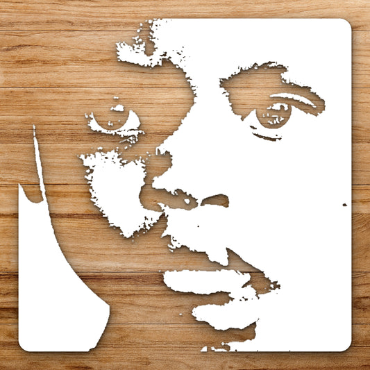 Child Face Eyes Expression Forehead Mouth reusable Mylar wall painting stencil