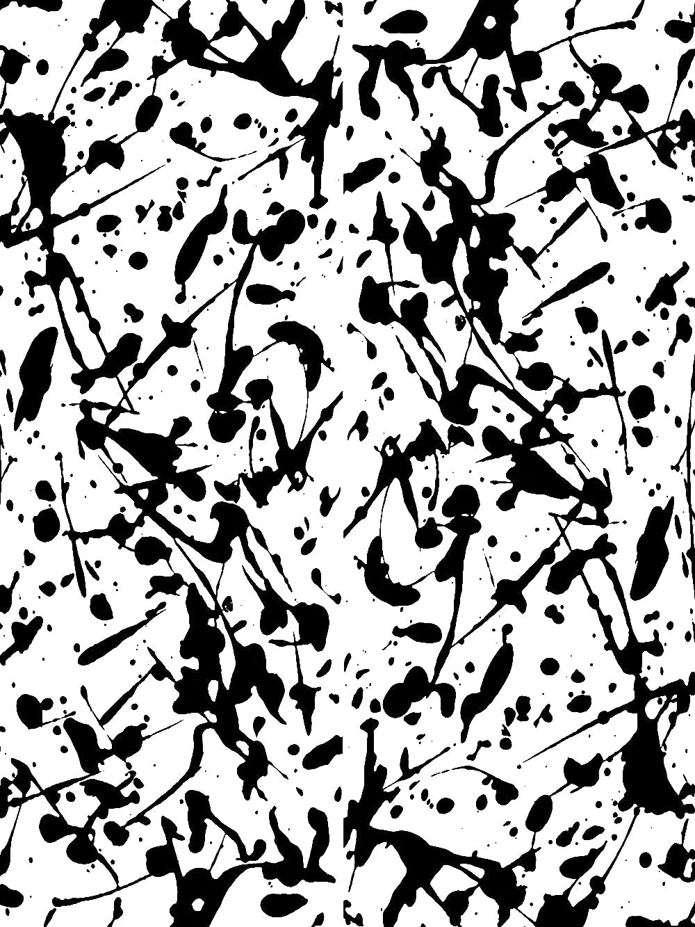 Random Splatters And Drips Varying In stencil photo 7