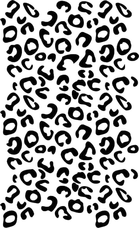 Spotted Shapes Arranged Randomly Across The stencil photo 7