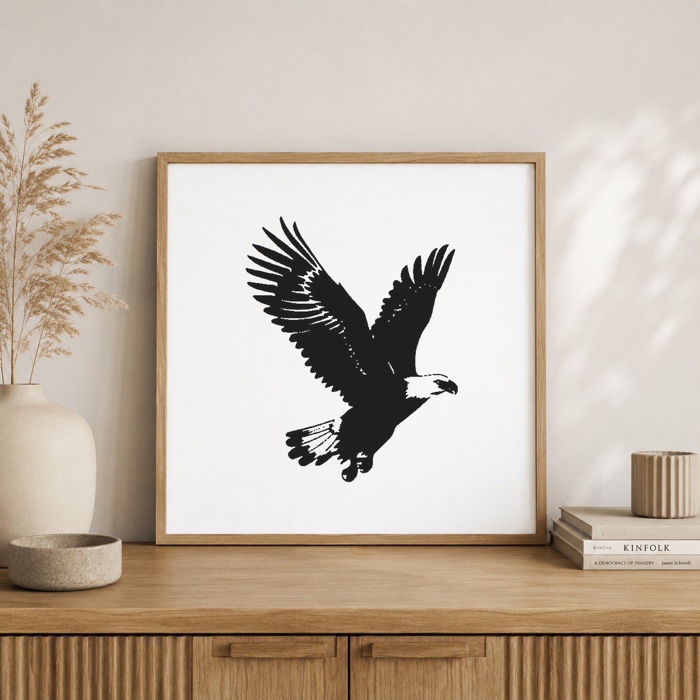 Part 88 Eagle Flight Spread Wings Stencil for Art & DIY Home Decor Crafts Template