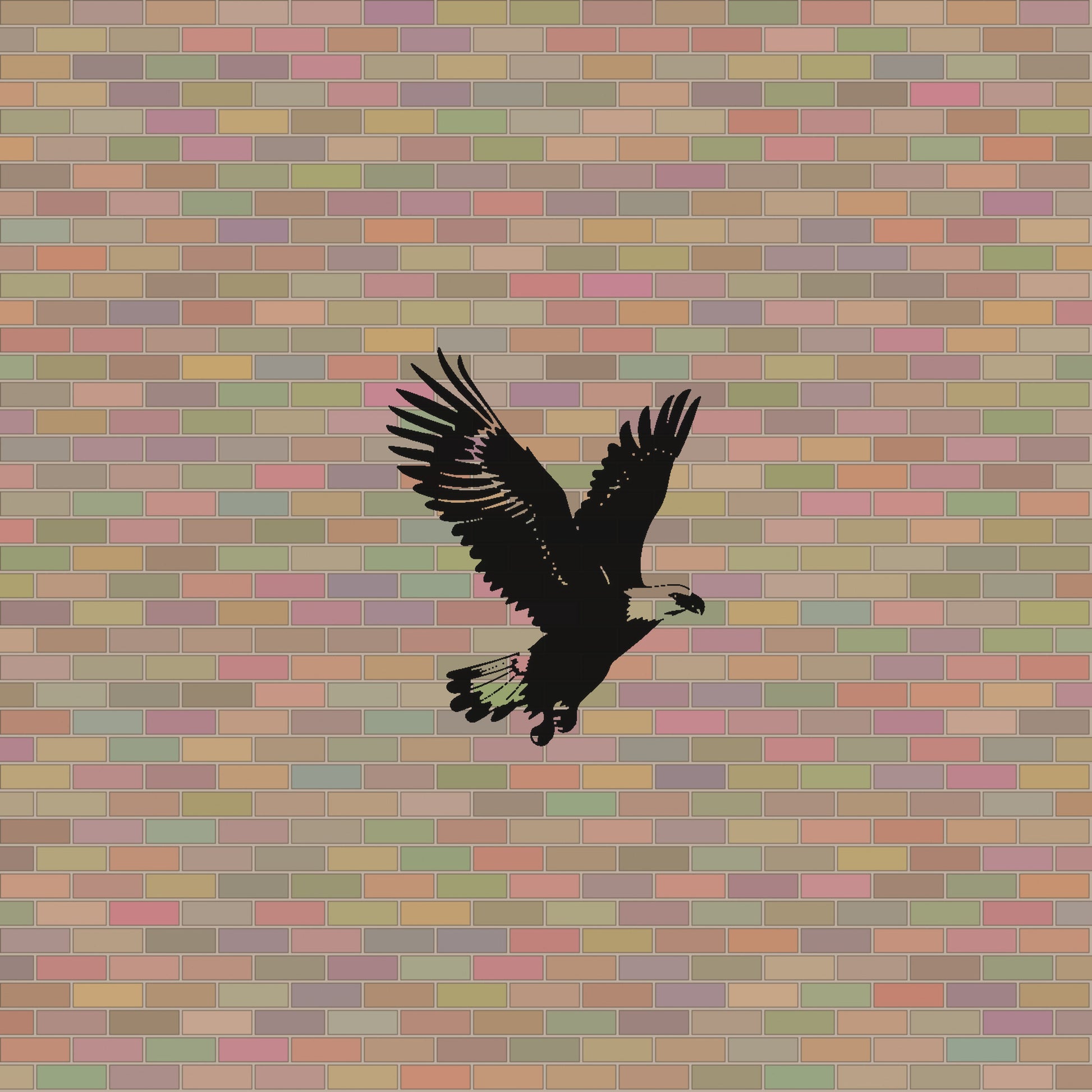 Part 88 Eagle Flight Spread Wings Stencil for Art & DIY Home Decor Crafts Template