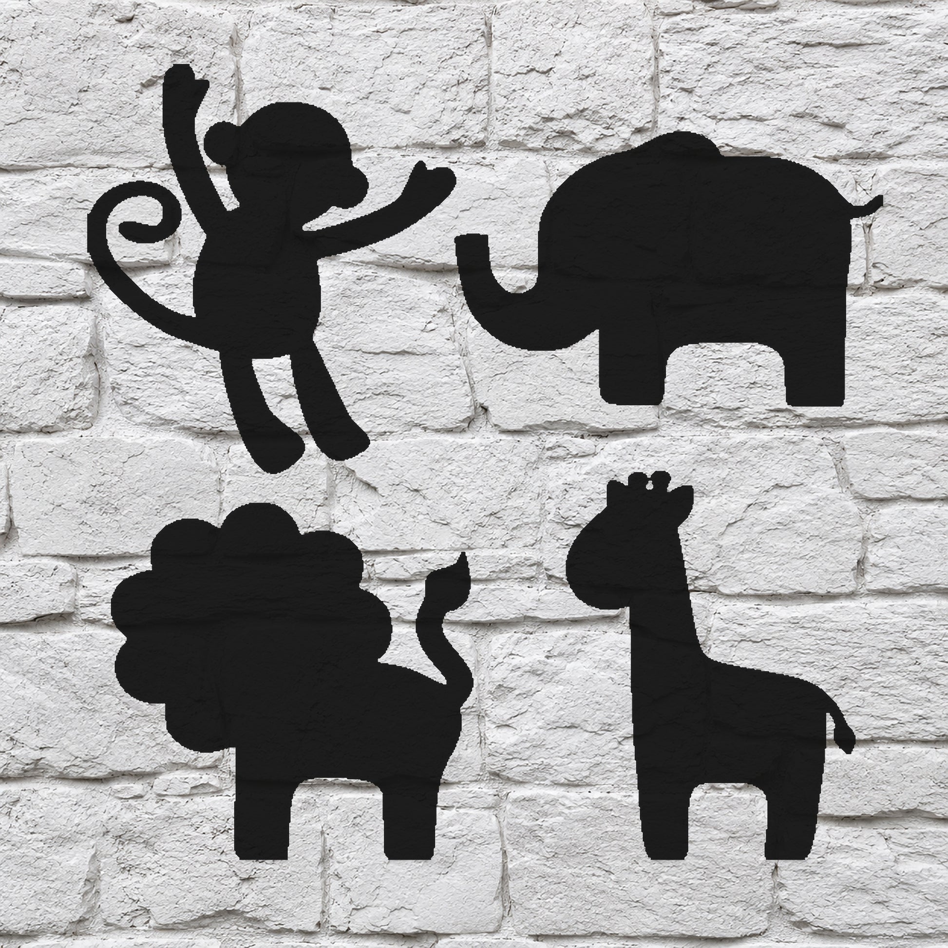 Playful Monkey Jumping Up Reusable Mylar Stencil for Art and DIY Crafts Template