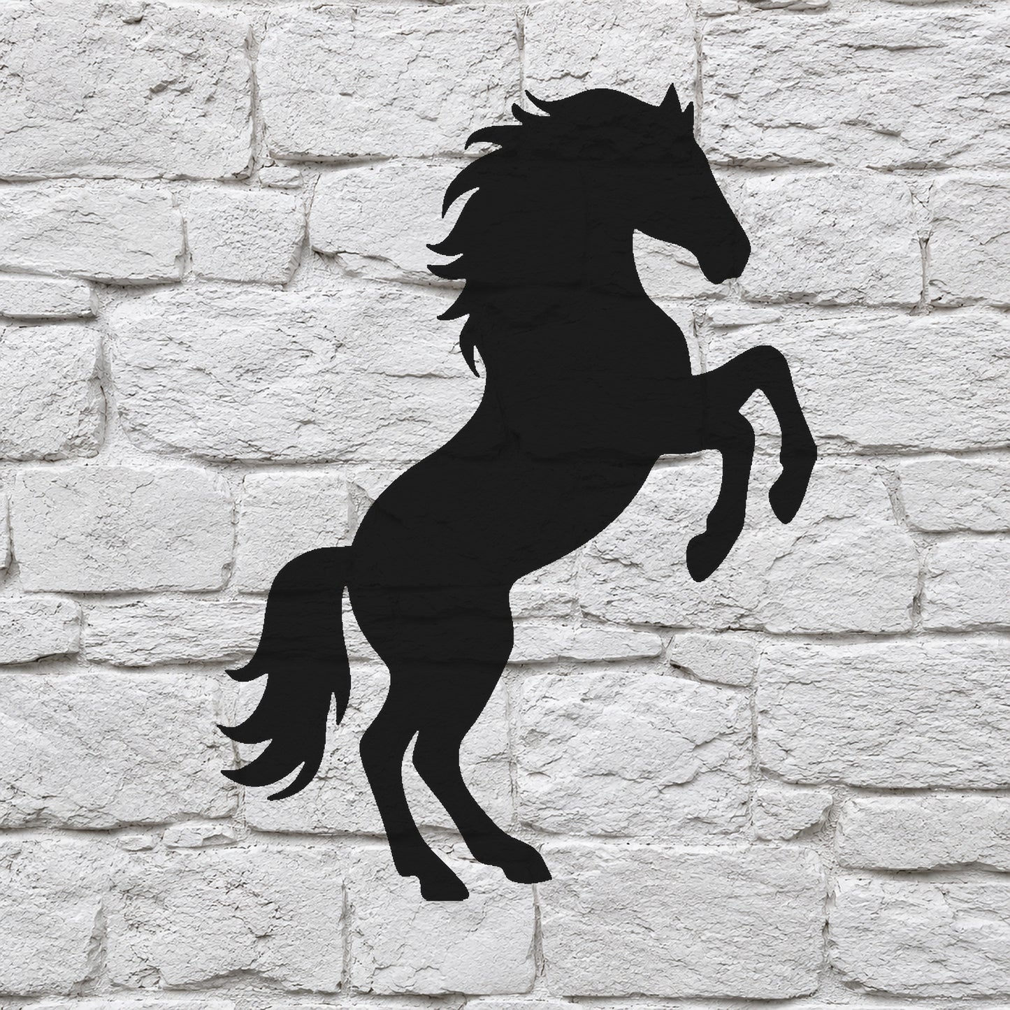 Rearing Horse Reusable Mylar Stencil for Art, Home Decor, DIY Crafts, Unique Gifts Template
