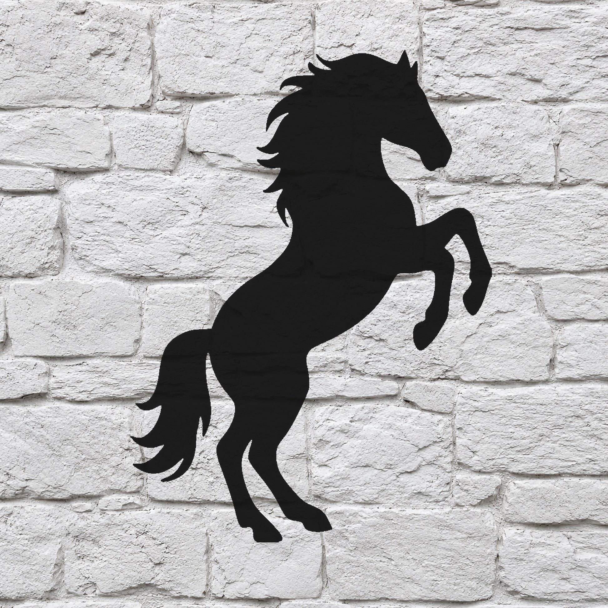 Rearing Horse Reusable Mylar Stencil for Art, Home Decor, DIY Crafts, Unique Gifts Template