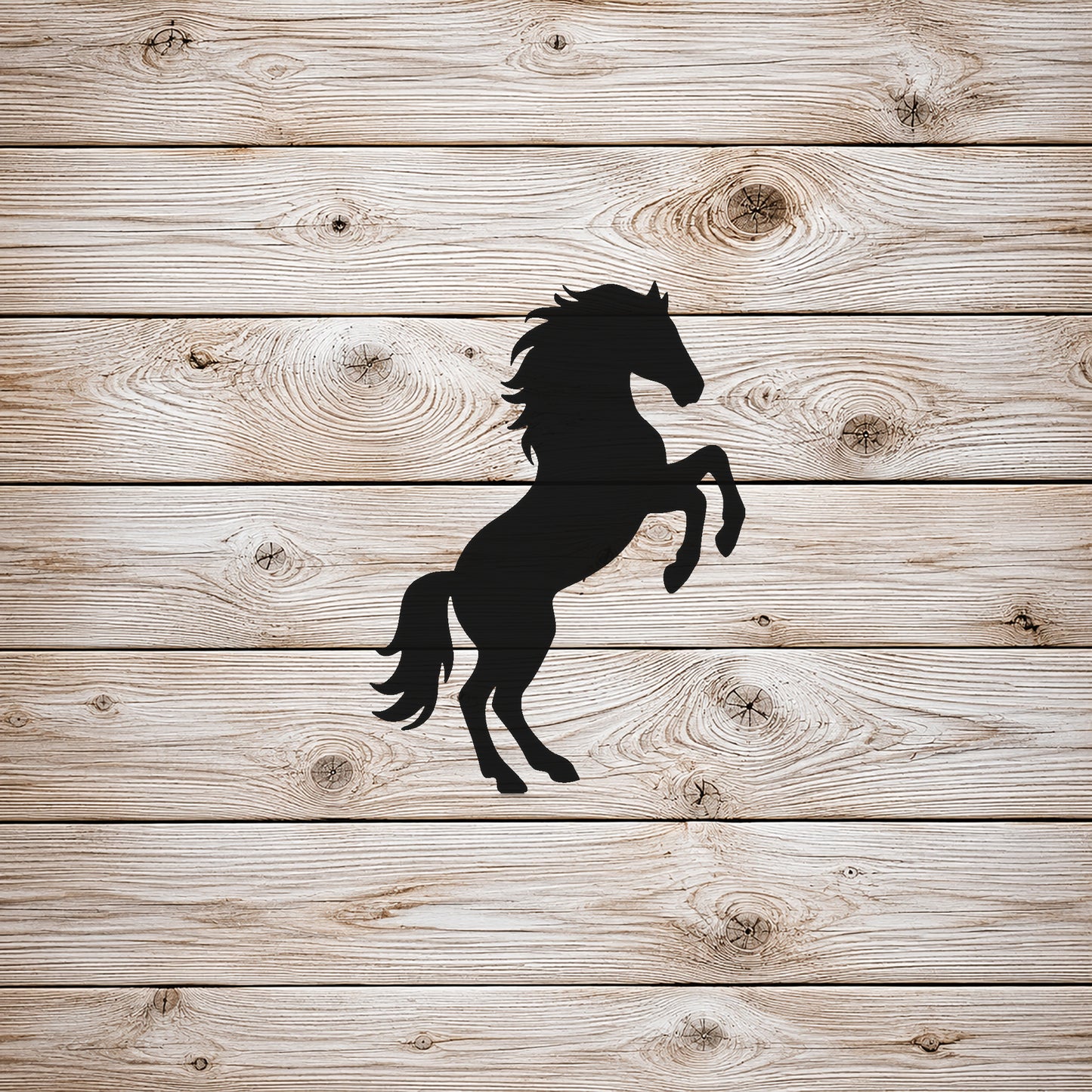 Rearing Horse Reusable Mylar Stencil for Art, Home Decor, DIY Crafts, Unique Gifts Template