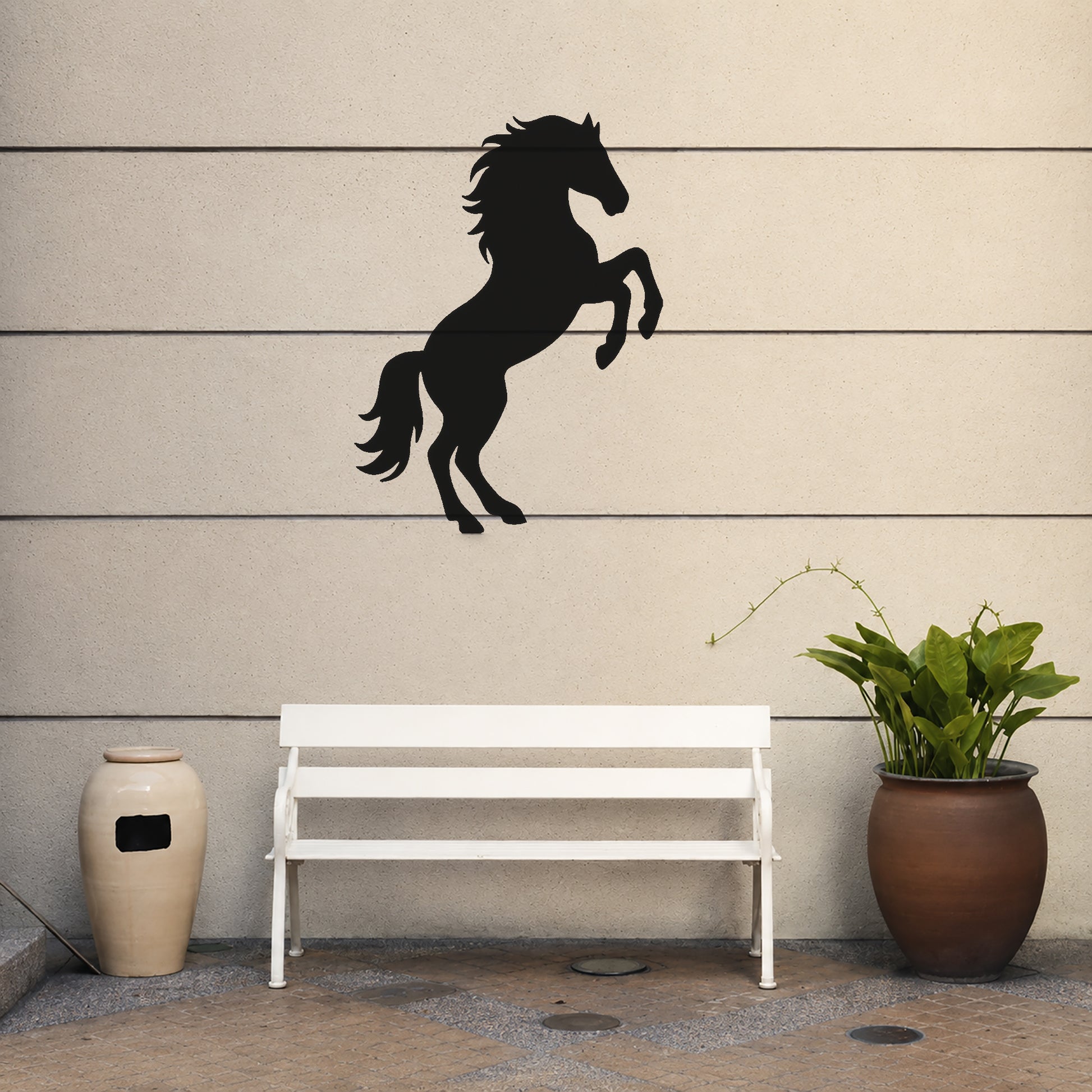 Rearing Horse Reusable Mylar Stencil for Art, Home Decor, DIY Crafts, Unique Gifts Template