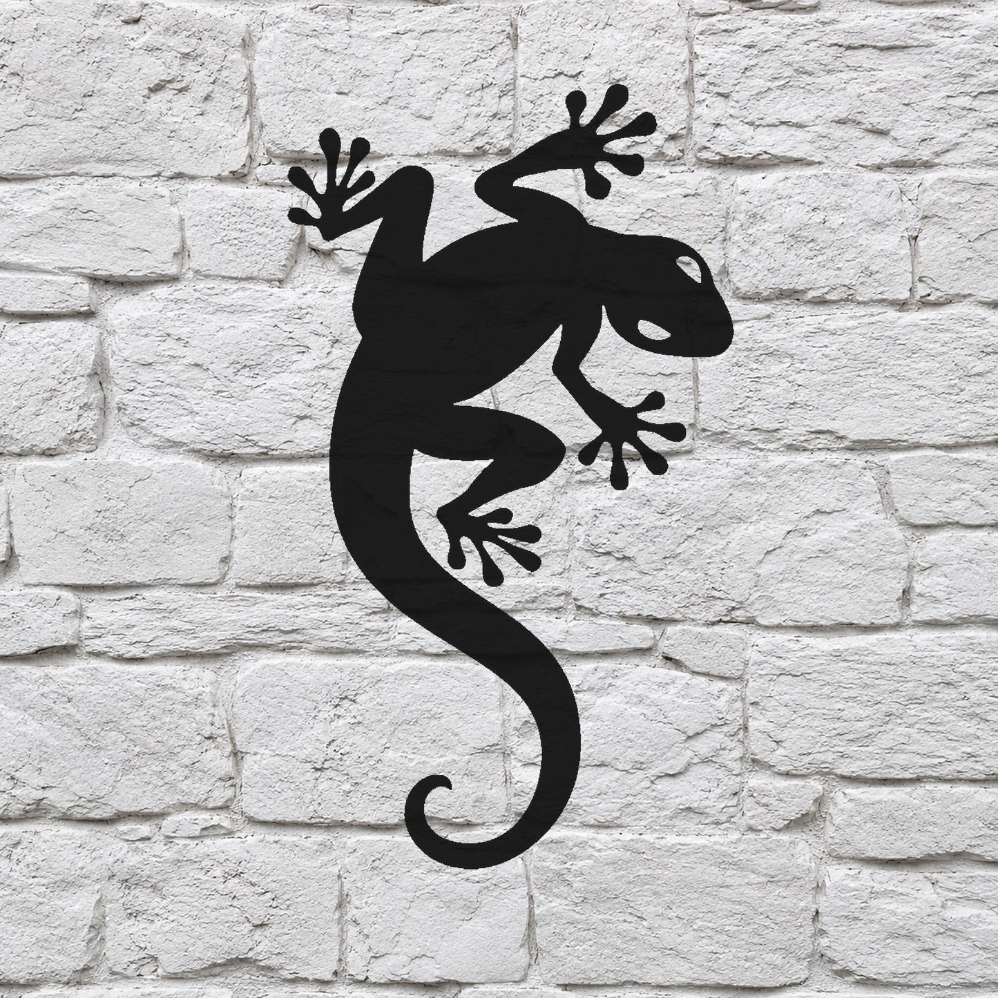 Climbing Gecko Wall Stencil for Art, Home Decor, DIY Crafts, Unique Gifts Template