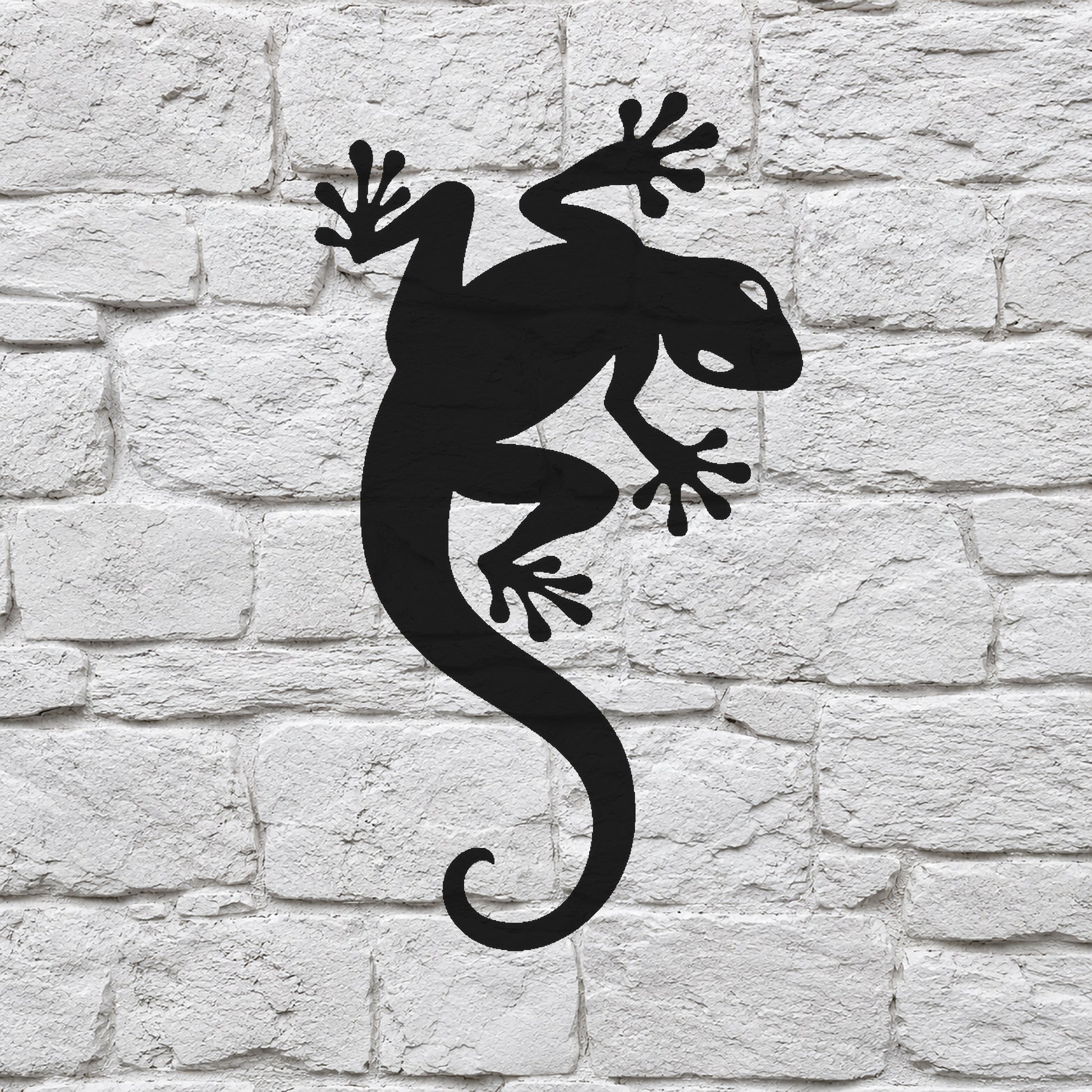 Climbing Gecko Wall Stencil for Art, Home Decor, DIY Crafts, Unique Gifts Template