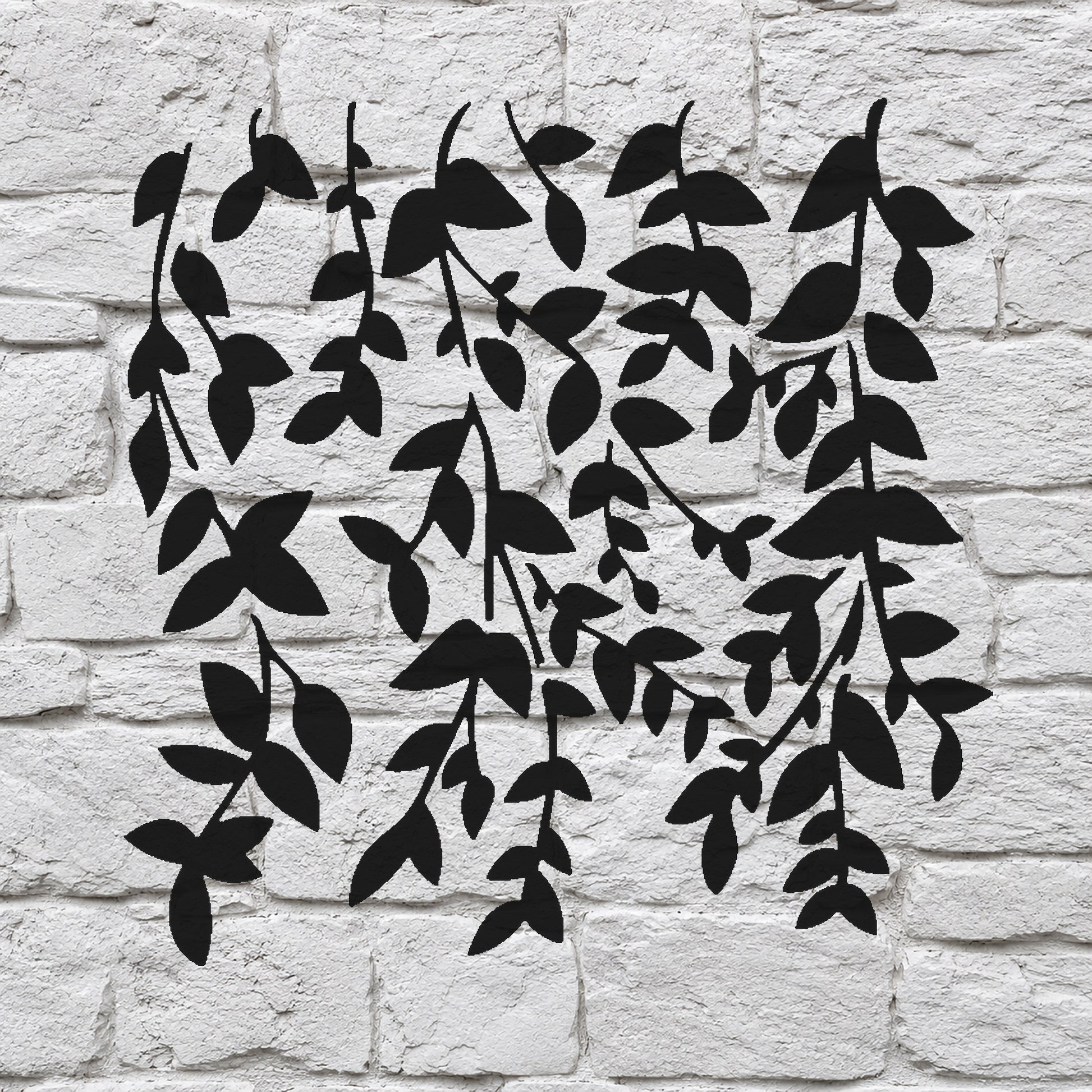 Hanging Vine Leaves Stencil for Art, Home Decor, DIY Crafts, Unique Gifts Template