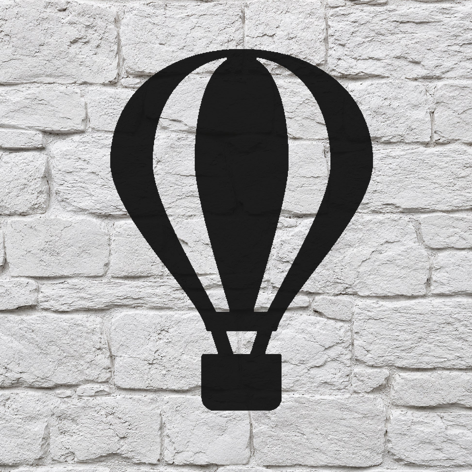 Hot Air Balloon Reusable Mylar Stencil for DIY Crafts and Home Decor Template