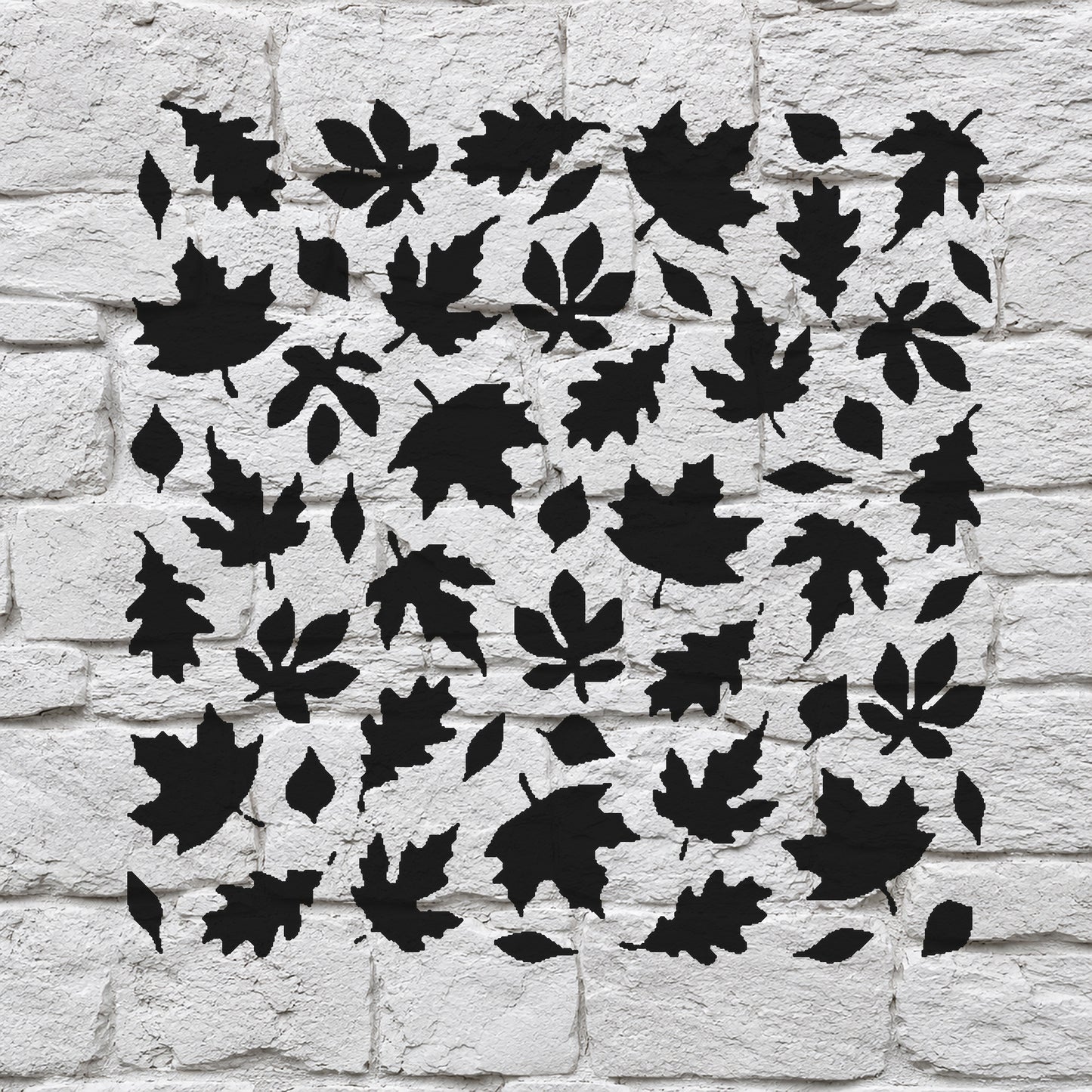 Various Types of Maple Leaves Stencil for Art, Home Decor, and DIY Crafts Template