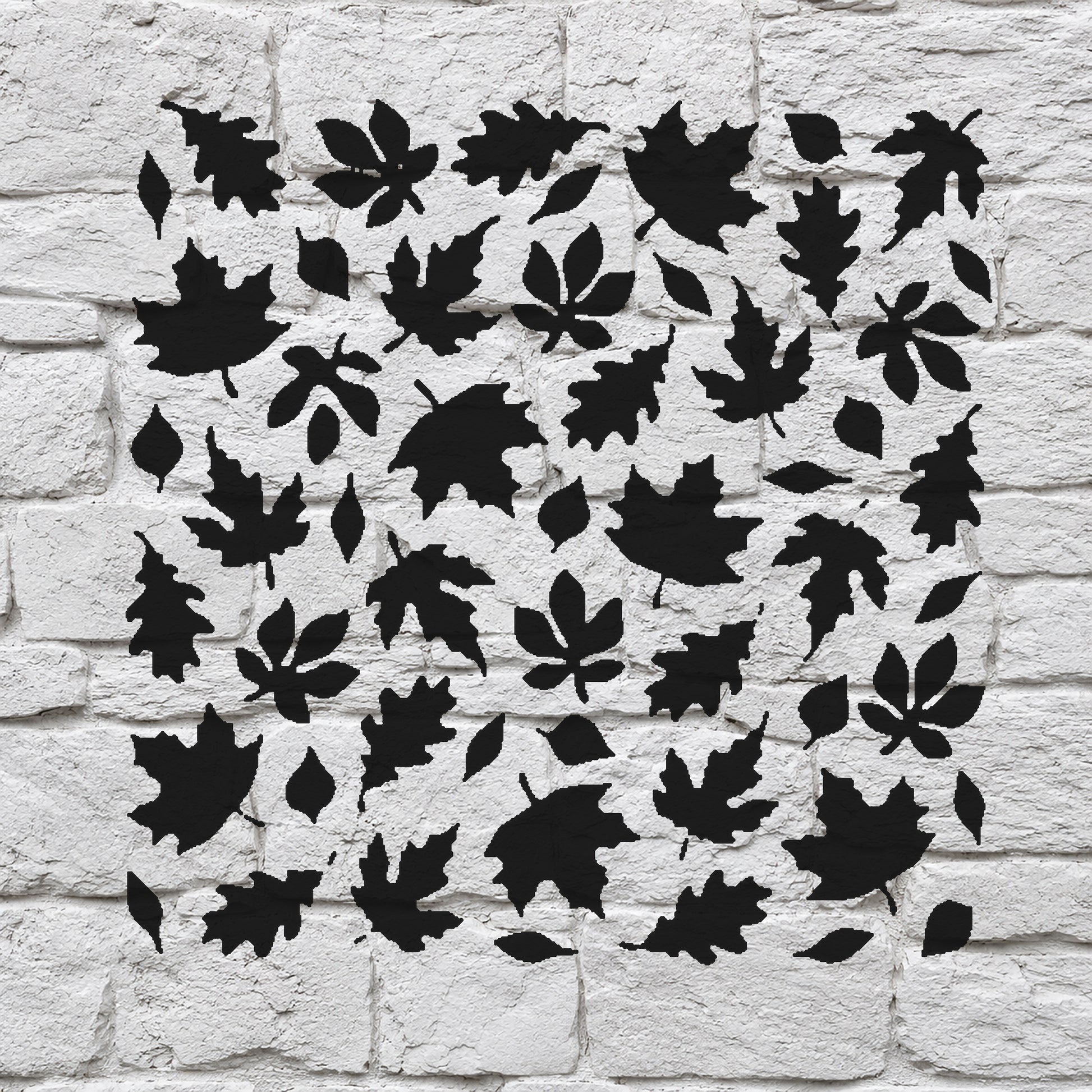 Various Types of Maple Leaves Stencil for Art, Home Decor, and DIY Crafts Template