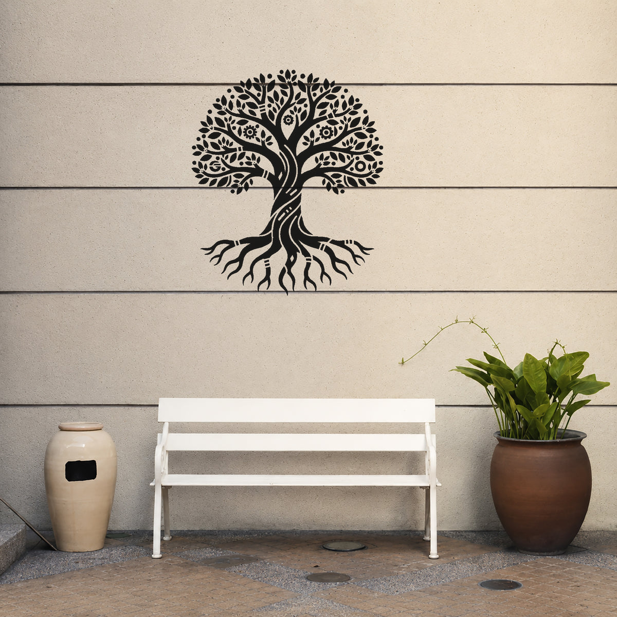 Ancient Tree of Life Stencil for Art, Home Decor, DIY Crafts, Unique Gifts Template