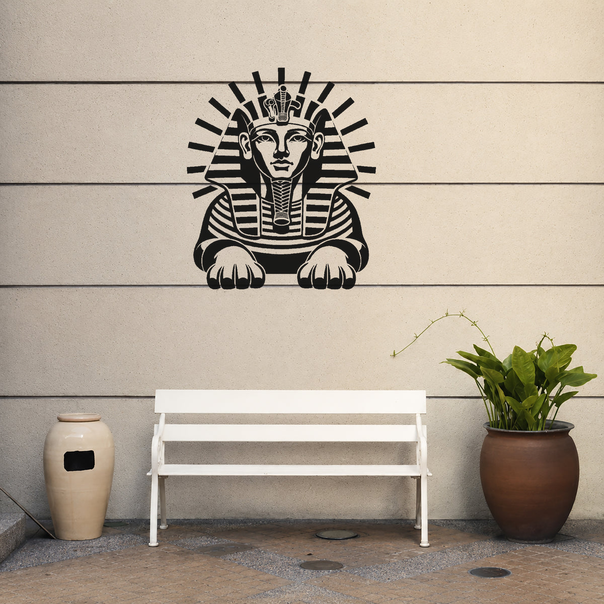 Egyptian Sphinx Stencil for Art, Home Decor, DIY Crafts, Unique Gifts Template