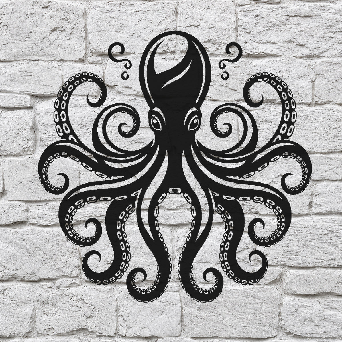 Giant Octopus Stencil for Art, Home Decor, DIY Crafts & Unique Gifts Template