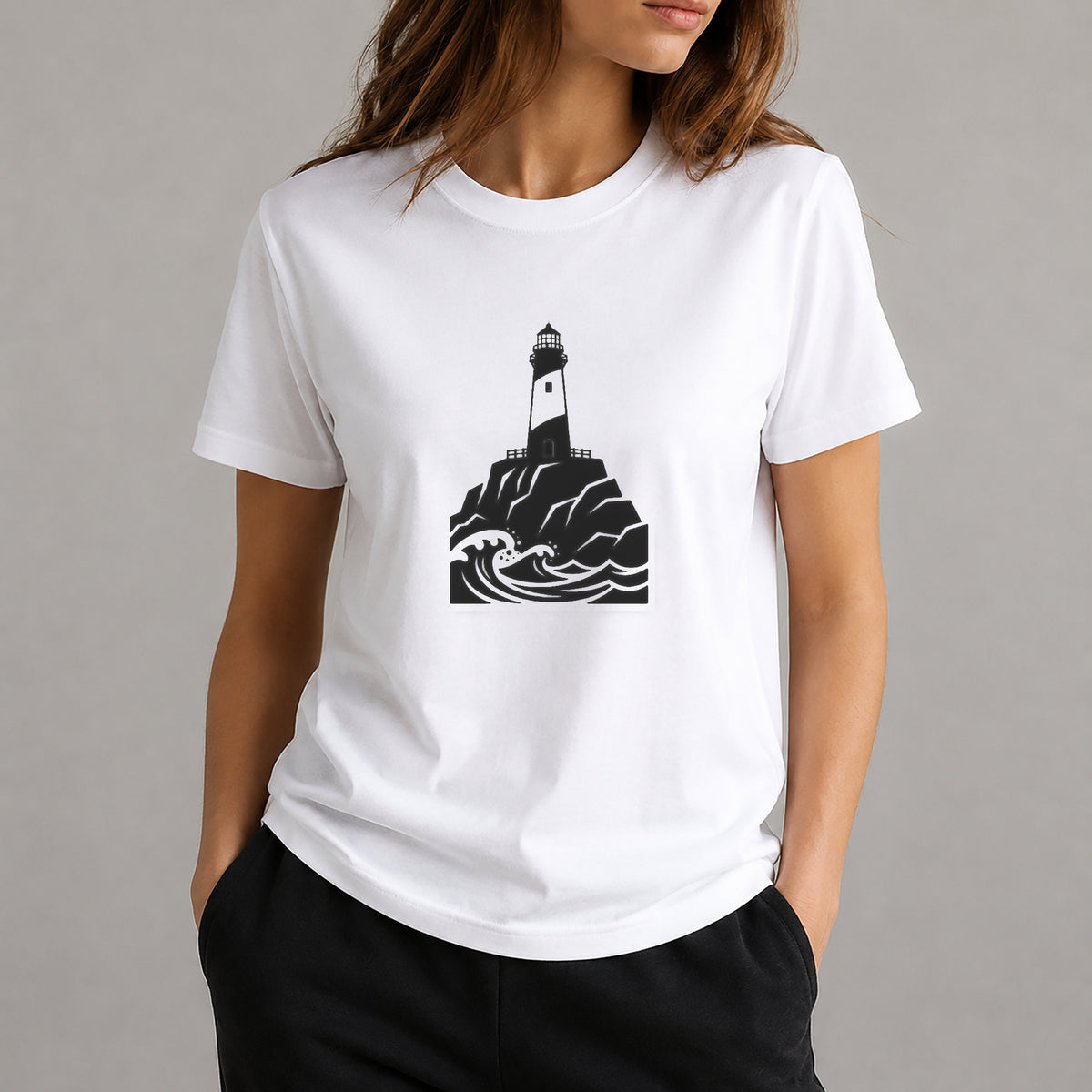 Majestic Lighthouse Stencil for Art, Home Decor & DIY Crafts Template