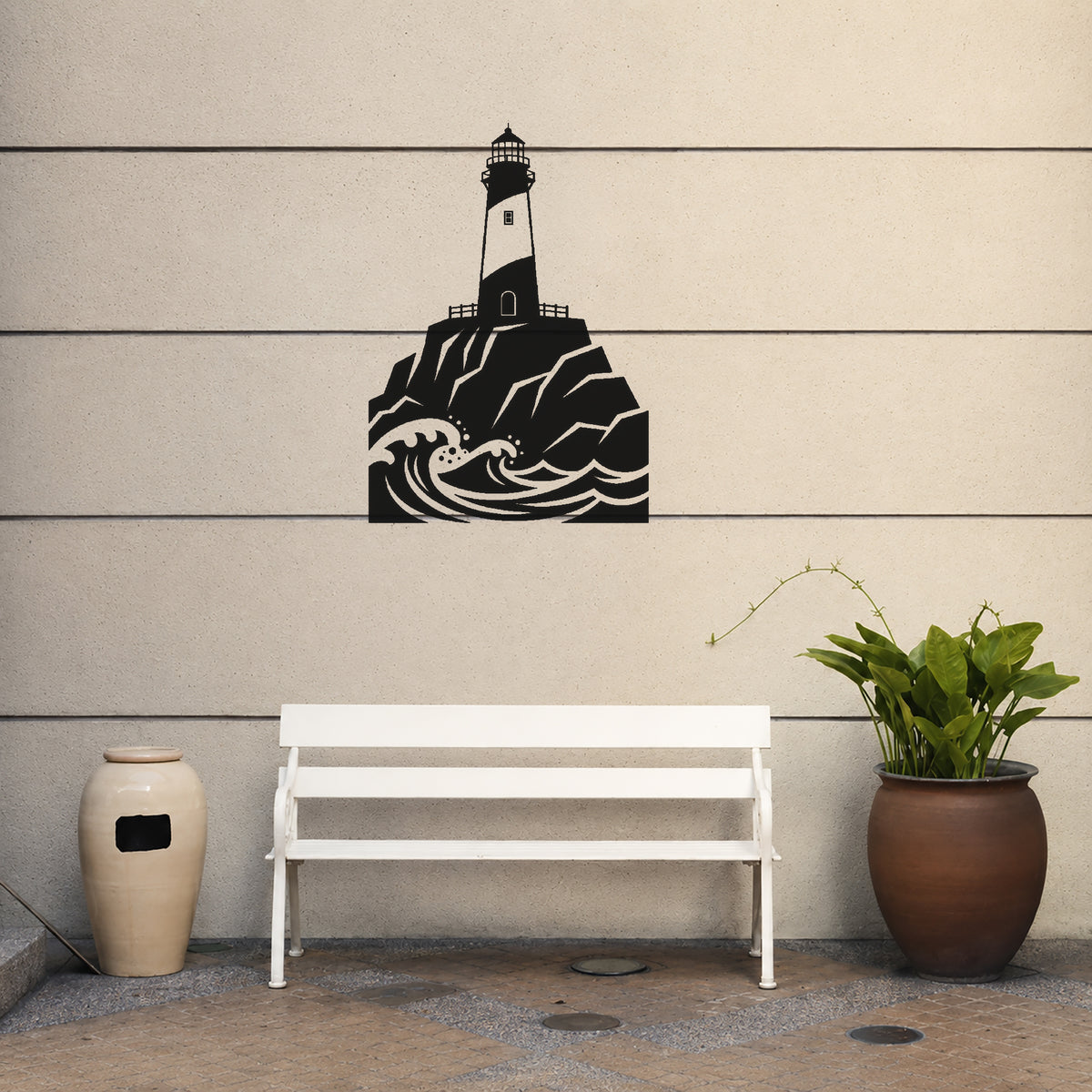 Majestic Lighthouse Stencil for Art, Home Decor & DIY Crafts Template
