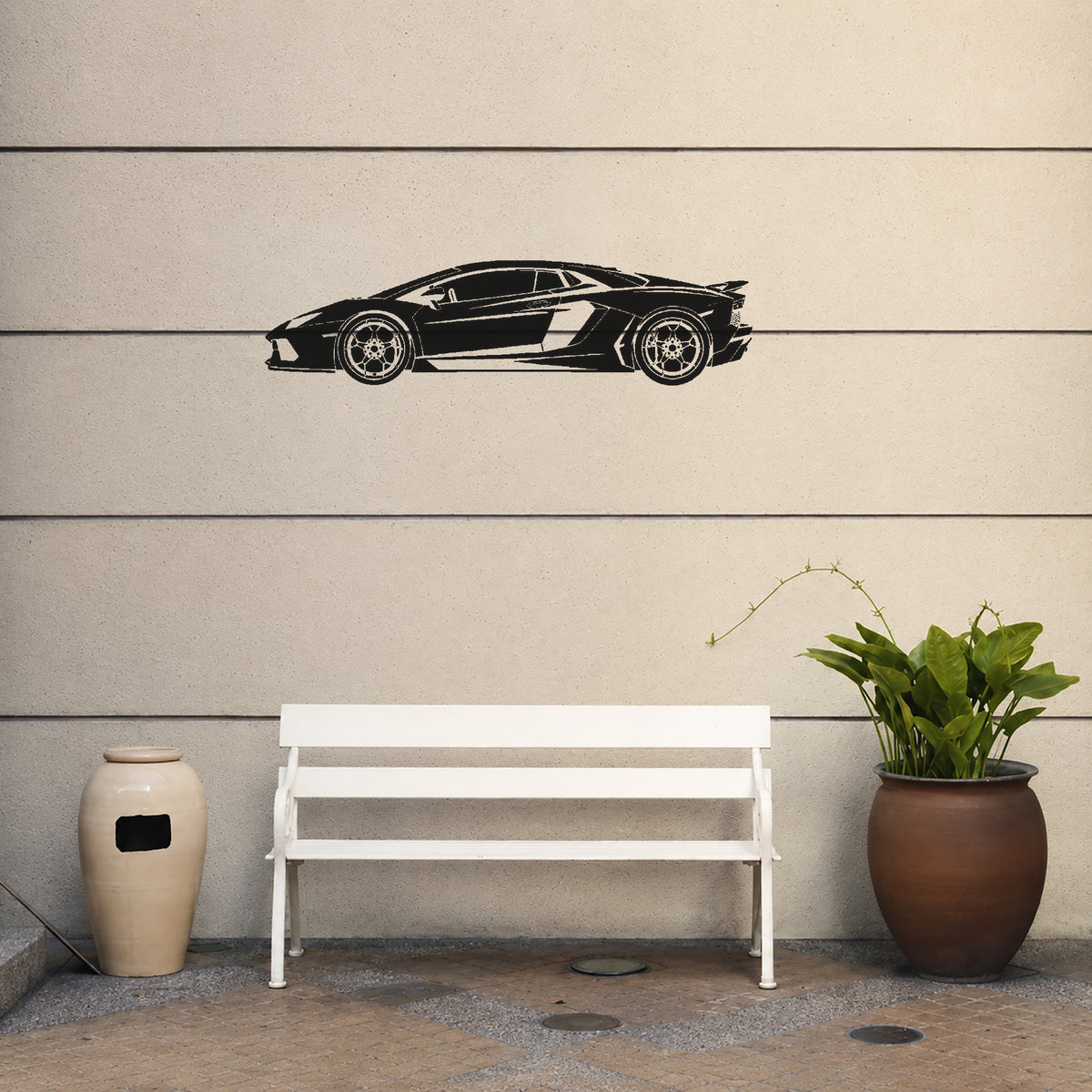 Modern Exotic Supercar Stencil for Art, Home Decor, DIY Crafts, Unique Gifts Template