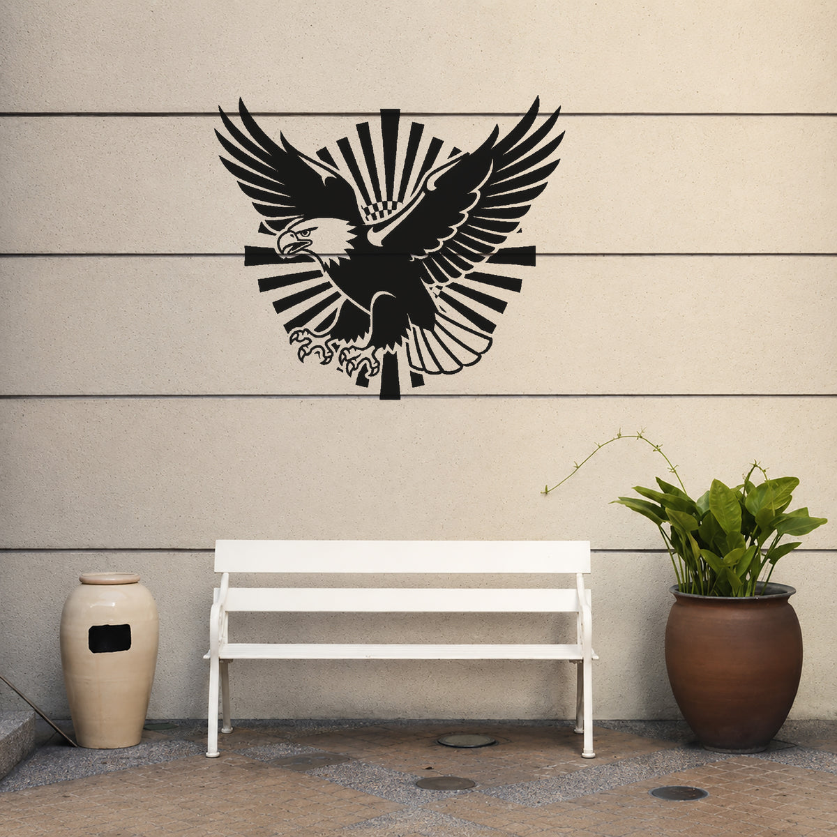 Powerful Bald Eagle Stencil for Art, Home Decor, DIY Crafts, Unique Gifts Template