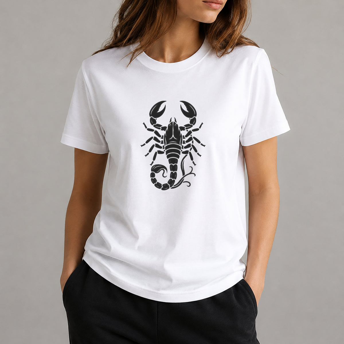 Scorpion Front View Stencil for Art, Home Decor, DIY Crafts & Unique Gifts Template